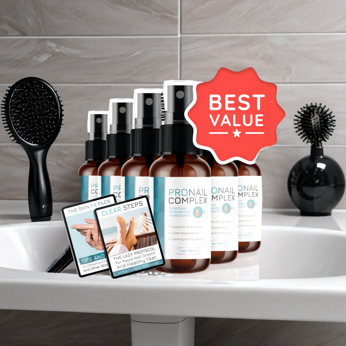 ProNail Complex - 6 Bottles + 2  Ebooks